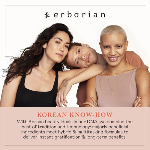 Erborian Ginseng Super Serum, Anti?Aging, Hydrating Peptide Complex, Smooths Texture & Evens Tone For Soft Skin & Natural Glow, Korean Skincare