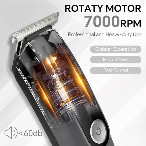 Beard Trimmer for Men 5 in 1 Electric Razor for Nose, Body, Face and Mustache Grooming Kit Cordless Hair Clipper Trimmer with Smart Charge Technology