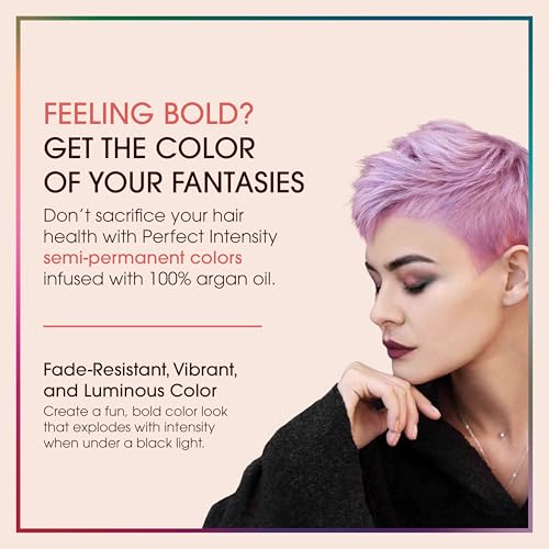 Argan Oil Perfect Intensity Semi-Permanent Color Cream - Pastel Lilac by One n Only for Unisex - 3 oz Hair Color