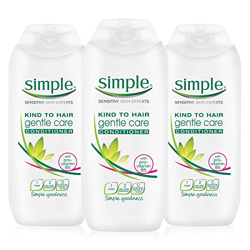 Simple Kind To Hair Gentle Care Conditioner 200Ml - Pack Of 3
