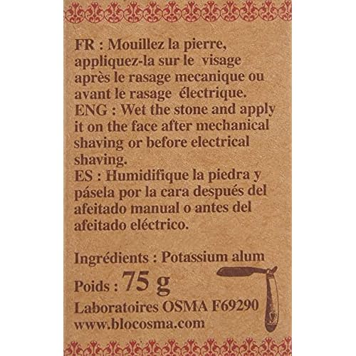 Bloc Osma Alum Block, 2.65 Ounce