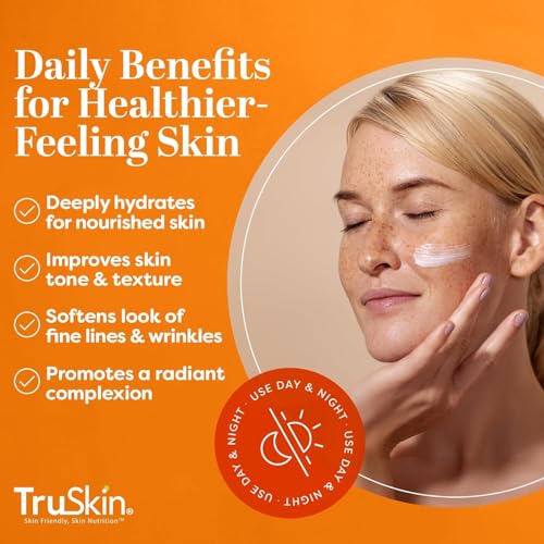 TruSkin Super C Duo - Vitamin C Plus Super Serum, 1 fl oz & Vitamin C Brightening Moisturizer, 2 fl oz - Two-Step Anti Aging Skin Care Set for Hydrated, Smooth & Firmer-Looking Skin