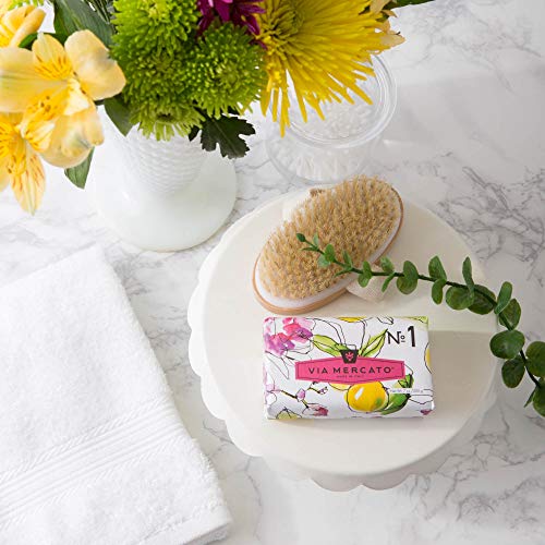 Via Mercato Italian Soap Bar (200 g), No. 1 - Bergamot, Patchouli & Rosewood