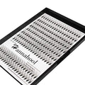 10Rows-200Pcs 20D Natural Long Individual False Eyelashes Cluster Thickness 0.07mm D Curl Volume Premade Fans Eye Lashes Extensions Soft and Lightweight Dramatic Look (10mm)