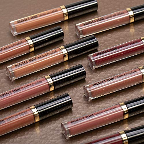 Black Radiance Perfect Tone Matte Liquid Lipstick Lip Cr?me Pretty Sexy (Pack of 3)