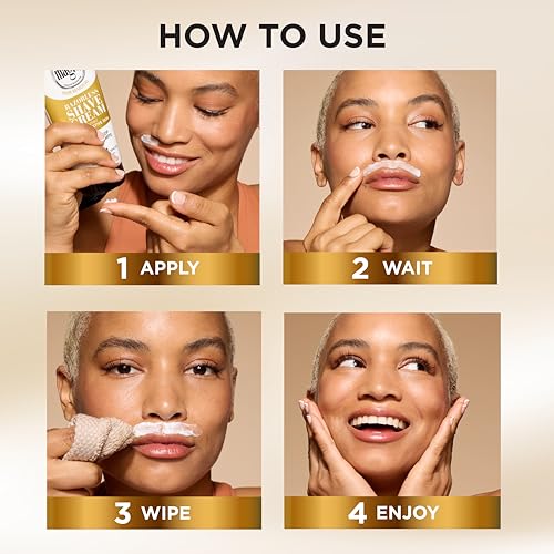 SoftSheen-Carson Magic Razorless Shaving Cream, Depilatory Hair Removal Cream, Works in 4 Minutes for Coarse, Curly Hair, 2 Count