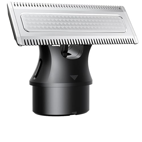 Magnetic Replacement Blades, Genuine Replacement Blades for H1 & H3 Electric Shaver and Trimmer, Easy Snap-On & Rinseable, Durable Stainless Steel, Edge and Shave, 1 Pack, Black