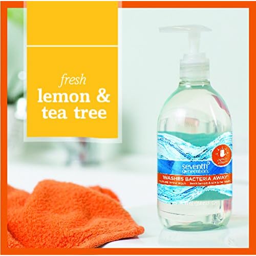Seventh Generation Hand Wash, Purely Clean, Fresh Lemon & Tea Tree Scent, 12oz