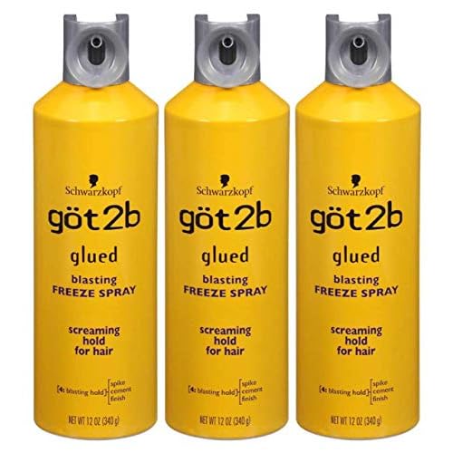 Got2b Glued Blasting Freeze Spray 12 oz (Pack of 3)