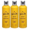 Got2b Glued Blasting Freeze Spray 12 oz (Pack of 3)