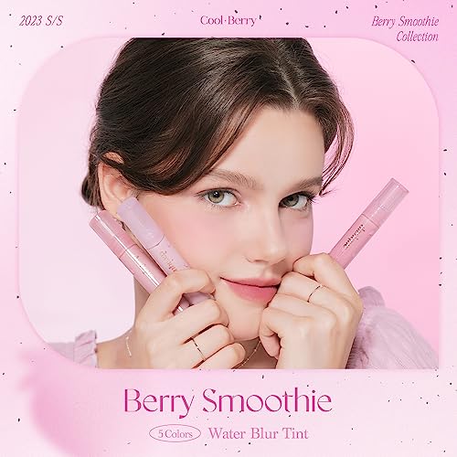 dasique Water Blur Tint #09 Very Berry | Berry Smoothie Collection | Vegan, Cruelty-free | Watery formula transfroming into silky finish