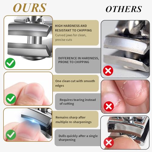 50 Sets Nail Clipper Set Bulk, 4-in-1 Stainless Steel Travel Nail Care Kit, Individually Wrapped Manicure Nail Kits with Case for Adults, Home, Hotel, Personal Care & Events£¨Black£©