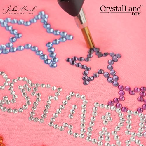 Flat Back Hotfix Rhinestones, ss20 (4.7mm), Light Pink 1440pcs