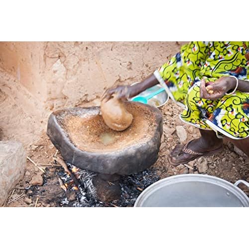 African Shea Butter Ivory Raw - 100% Pure - Unrefined Soft Creamy. For Dry and Cracked Skin. DIY Body Butter, Hair, and Face Treatment. (8 oz.)