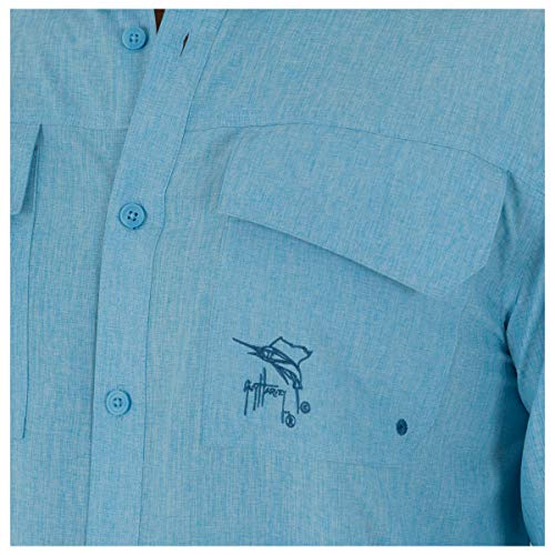 Guy Harvey Men's Long Sleeve Performance Fishing Shirt