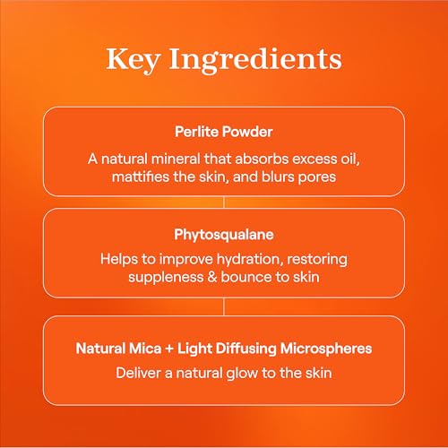 Live Tinted Hueskin Brightening Core Setting Powder - Hydrating, Shine Control Blurring Setting Powder Formulated with Hydrating Phytosqualane For A Natural Soft Matte Finish - Light Shade