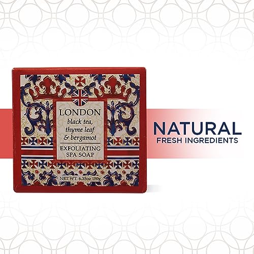 Greenwich Bay Trading Company Destination Collection: London (6.35oz Soap Square)