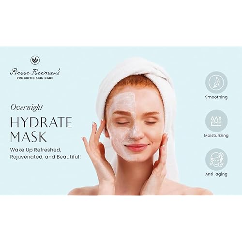 Pierre Freeman's Overnight Hydrate Mask Blended with Argan and Tea Tree Oil (4 oz.)