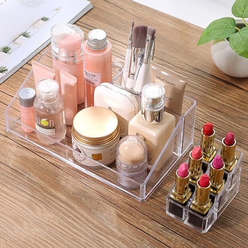 2 PCS Chapstick Holder Keychain Bag, Corduroy Travel Lip Balm Holder with Ring Buckle, Lipstick Keychain Pouch Organizer Storage Case (Black+Pink)