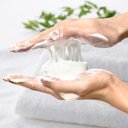 WINFACE Skin soap, strong goat milk aroma, exfoliating soap, facial cleansing, hand washing, bath soap, Add Niacinamide, Goat milk extract, Silk Milk Soap-2.82 oz 2 Count