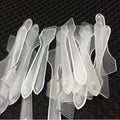 100PCS Translucent Makeup Frosted Tip Spatula Cosmetic Mask Spatula for Mixing and Sampling,Disposable Mask Stick Cream Mixing Spatulas Spoon Makeup Cosmetic Make Up Tools
