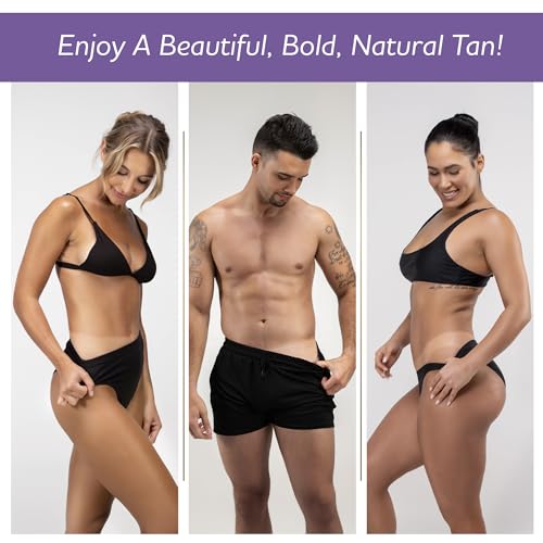 Norvell Premium Rapid Spray Tan Solution Venetian One 8 fl oz ? Professional Sunless Tanning Formula for Ultra Fast Natural Bronze Glow, Streak Free, Fast Drying, Long Lasting Color