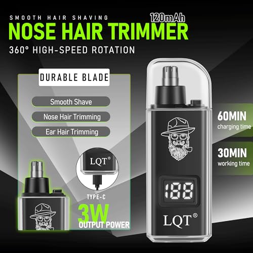 Hair Clippers for Men Beard and Mustache Trimmer for Men T Liners Zero Gap Trimmers Electric Cordless Nose and Ear Hair Trimmer Grooming Kit with Bag, Men's Birthday Valentine's Day Gifts