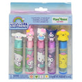 Townley Girl Hello Kitty & Friends 5 Pc Plant Based, Moisturizing Lip Balm Makeup Set for Girls Kids Toddlers, Perfect for Parties Sleepovers Makeovers Birthday Gift for Girls 3 Yrs+