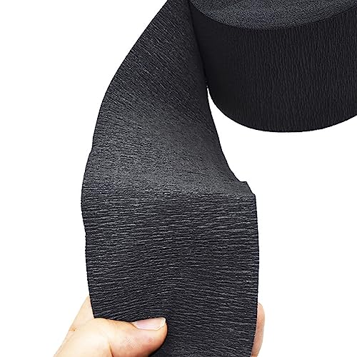 2 Rolls Black Neck Paper Strips Barber Neck Band Hair Wrap Paper Styling Strips Hair Cutting Supplies for Salon Barber Shop