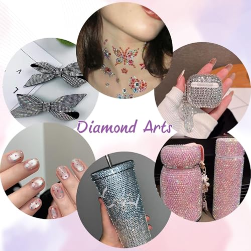37000Pcs 32 Colors Resin Jelly Gems for Bedazzling, 3mm Flatback Rhinestones for Crafts, with 3 Bottles B7000 Glue for Clothes, Shoes, Nails, Jewelry Making
