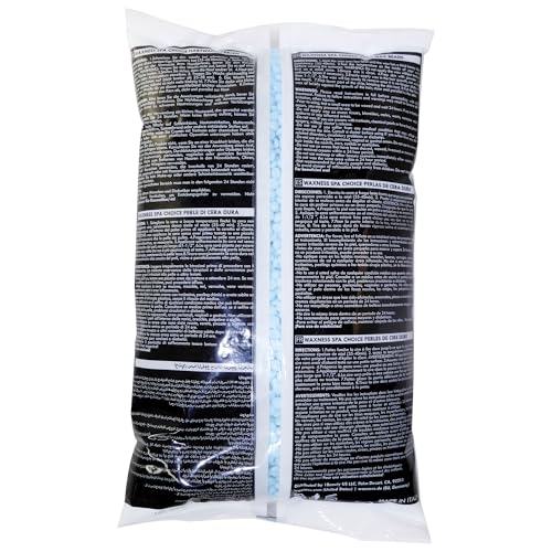 Waxness Spa Choice Assorted Hard Wax Beads 2.2 lb 1 kg Pack of 3 - Mango, Coconut, Baby Blue