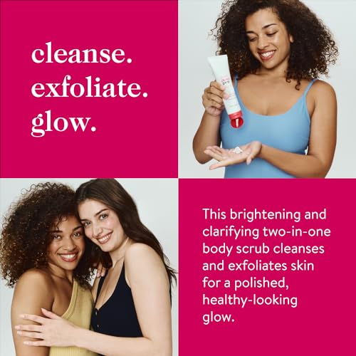 good.clean.goop beauty The Body Facial Exfoliating Scrub | Body Exfoliant & Cleanser for Glowing Skin | AHAs, Grape-Seed Exfoliant & Avocado Fruit Oil | Dead Skin Remover | Cruelty-Free & Vegan | 5 oz