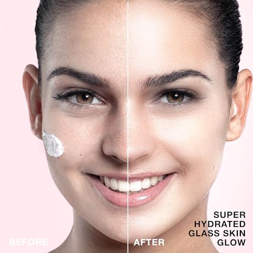 STARSKIN Orglamic Pink Cactus Pudding, Hydrating & Nourishing Cream for all Skin Types, 99.3% Natural with Prickly Pear Cactus Seed Oil & Hyaluronic Acid, Luxurious Glow Moisturizer, K-Beauty - 50ml