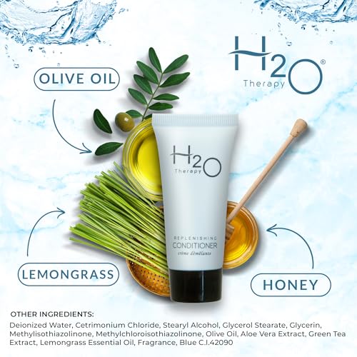 Travel Size Hotel Conditioner 200 Count 1 oz Bottles Guest Amenities for Hotels Vacation Rentals and Short Term Rentals Paraben Free White Tea and Coconut Scent Infused with Aloe & Olive Oil by INFUSE