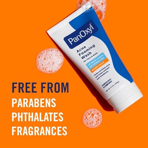 PanOxyl Acne Banishing Bundle - Acne Foaming Wash Benzoyl Peroxide 10%, Acne Banishing Body Spray with 2% Salicylic Acid & Acne Treatment Bar with 10% Benzoyl Peroxide