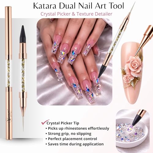 Nail polish brushes set Yuslaidy poly gel poligel brushes nail supply french tip nail brush nail tools nails brish