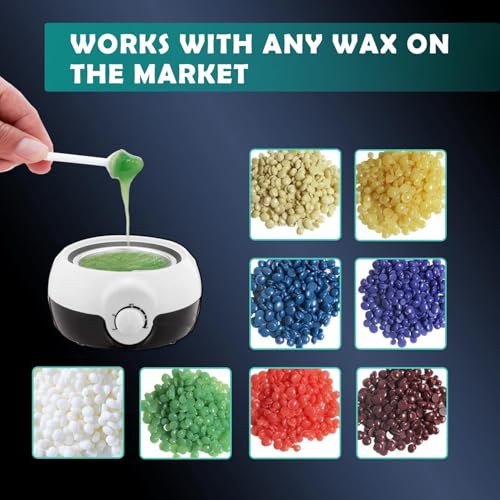 500 Pcs Wax Sticks, Nose Wax Kit Accessories, Waxing Sticks for Nostril Nasal Cleaning, Ear Face Eyebrows Hair Removal for Men Women