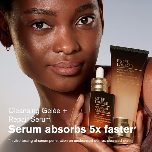 Est?e Lauder Dream Skin In One Sleep 4-Piece Skincare Set | Repair + Moisturize + Strengthen | Includes Cleanser 1 Fl Oz, Face Serum 0.5 Fl Oz, Moisturizer 0.5 Ounce & Overnight Treatment 0.24 Fl Oz