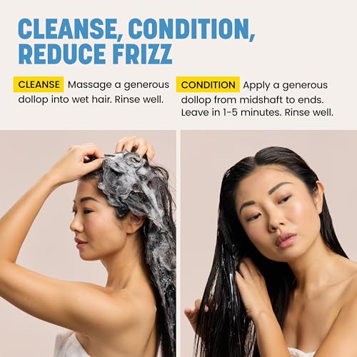 Drybar Liquid Glass Smoothing Conditioner | Reduces Frizz, Adds a Smooth & Shiny Finish, Lightweight Formula for all Hair Types, Vegan & Cruelty Free