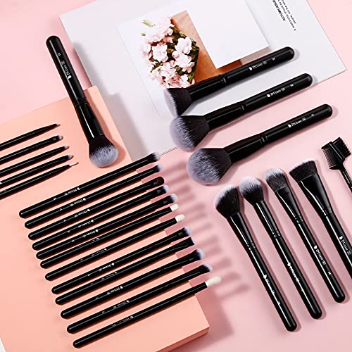 DUcare Makeup Brushes 27PCS+ Makeup Brush Cleaner Set