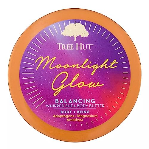 Tree Hut Moonlight Glow Whipped Shea Body Butter - Body + Being - 8.4 ounces