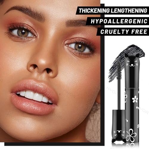 Ownest 6 Colors Mascara Set, Rainbow Colorful Mascara for Thicking Charming Lashes-looking, Waterproof Lasting, Neon Color Eyelashes Makeup Set
