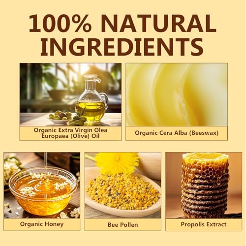 Bee Venom Cream, Natural Bee Venom Skin Treatment Cream-for Removing and Repair, Effective In Reducing Skin Blemishes, Gentle and Non-irritating(Yellow)