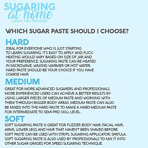 Sugaring Kit for Personal use Professional Grade + 15 Strips + Sugaring Applicator