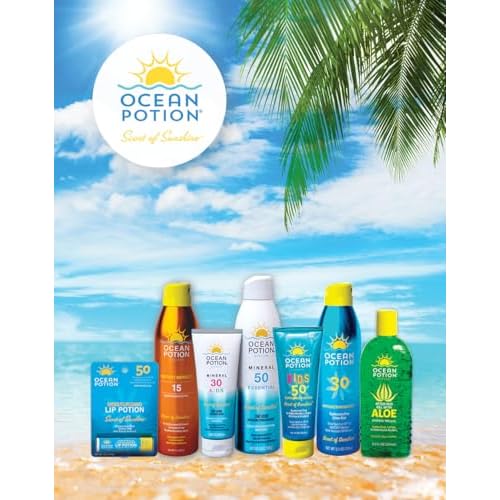 Ocean Potion Sunscreen Body Spray Essential SPF#50 5.5oz C-Spray - Mineral Formula