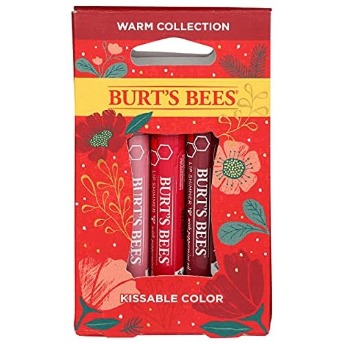 BURTS BEES Warm Kissable Color Gift Set, 1 EA