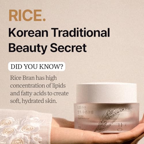 Rice Bran Facial Moisturizer ? Deeply Hydrating & Gentle Soothing for Sensitive & Dry Skin ? Product of Korea ? 1.69 fl. oz