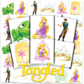 Rapunzel Tattoos Party Favors Bundle - 72 Perforated Individual 2" x 2" Tangled Temporary Tattoos for Kids Boys Girls | Rapunzel Party Supplies