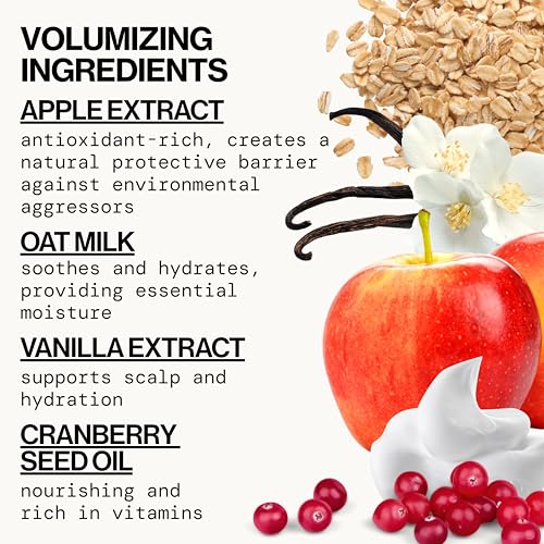 Pacifica Hair Mousse - Vanilla Oat Milk ? Light Hold for Soft Volume & Hydration with Touchable Hold, Delightful Vanilla Scent, Vegan & Cruelty-Free, 5 fl oz