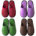 House Slippers for Guests Non-Disposable Washable Spa Slippers Set Non-Slip for Spa, Hotel, Party Guest and Travel